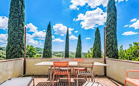 Scansano 618: Arbusto, Zona Residenziale, Urban Design, Giardino, Appartamento, Hedge, Groundcover, Hacienda, Balcone, Estate