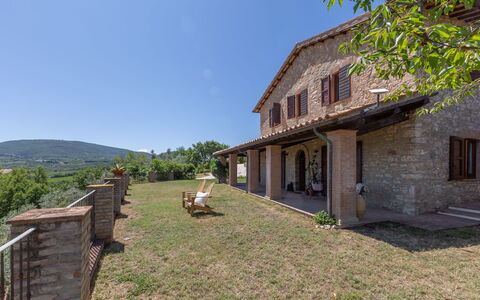 Casale Nido: House, Home, Cottage, Roof, Farmhouse, Estate, Hacienda, Villa, Porch, Yard
