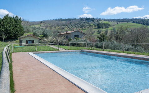 Il Giuncheto, Pool, Amazing View, Umbrian Countrys: Piscina, Estate, Hacienda, Giochi D'Acqua, Eco Hotel, Villa, Ricorrere, Agriturismo, Backyard, Recinzione