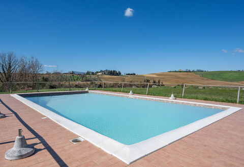 Il Giuncheto Apartments, Pool, Umbrian Countryside: Swimming Pool, Composite Material, Shade, Resort, Thermae, Water Feature, Tile, Outdoor Furniture, Hacienda, Villa