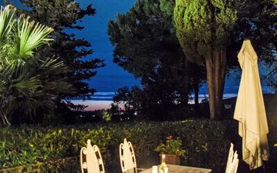 Rosignano Marittimo 13: Furniture, Garden, Outdoor Furniture, Shade, Chair, Lawn, Landscaping, Yard, Outdoor Table, Resort