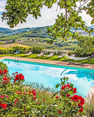 Agriturismo Belvedere delle Crete: Garden, Farmhouse, Hacienda, Villa, Swimming Pool, Backyard, Eco Hotel, Plantation