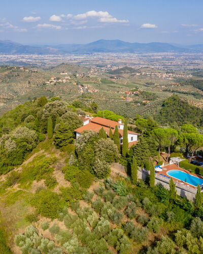 Colle Mediceo: Hill, Highland, Hill Station, Rural Area, Bird'S-Eye View, Ridge, Plantation, Chaparral, Mountain Village, Aerial Photography