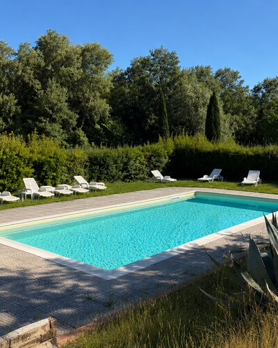 Civico108 Vacation Home, Pool, Castellina in Chian: Swimming Pool, Garden, Lawn, Estate, Landscaping, Farmhouse, Outdoor Furniture, Yard, Hacienda, Backyard