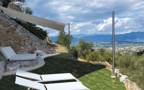 Villetta Farfallina: Shade, Outdoor Furniture, Chair, Sunlounger, Swimming Pool