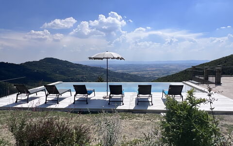 Villa Maddalena alla Guglielmesca: Geografia Montane, Collina, Mobili Da Esterno, Highland, Mobilia, Hill Station, Catena Montuosa, Sedia, Piscina, Lettino