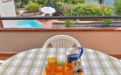 Azzurra: Furniture, Interior Design, Apartment, Floor, Flooring, Table, Chair, Living Room, Room, Home