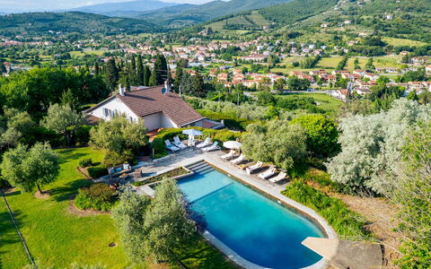 Villa Ninfeo 10+4: Swimming Pool, Hill, Resort, Eco Hotel, Mountain Range, Hill Station, Estate, Resort Town, Landscaping, Hacienda