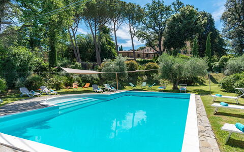 Villa Lemura 16+4: Piscina, Ricorrere, Estate, Eco Hotel, Terme, Mobili Da Esterno, Hacienda, Villa, Giardino, Agriturismo