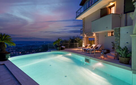 Villa Dolphin 10: Blu, Piscina, Zona Residenziale, Ricorrere, Insediamento Umano, Eco Hotel, Hotel, Villa, Estate, Resort Citta '