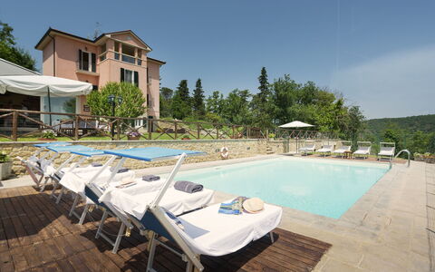 Villa Vittoria D'Anghiari 7+3
