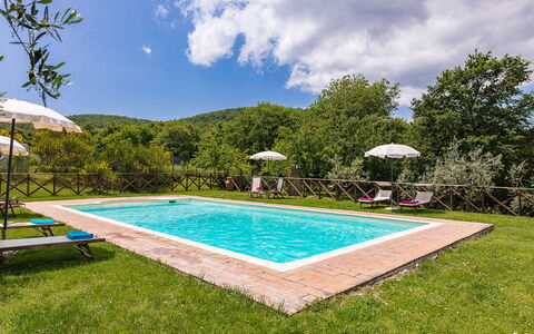 Podere Bagnolo 8: Piscina, Ricorrere, Terme, Giardino, Eco Hotel, Estate, Agriturismo, Mobili Da Esterno, Bicicletta