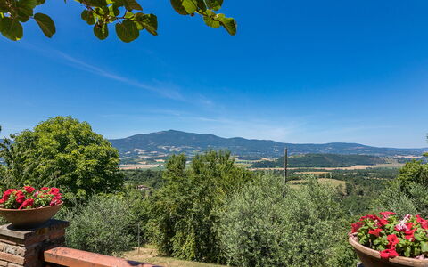 Poggio Medei 10: Cielo, Collina, Paesaggio, Arbusto, Area Rurale, Hill Station, Catena Montuosa, Primavera, Cresta, Valle