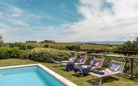 L'Oliveta 6: Giardino, Mobili Da Esterno, Cortile, Landscaping, Backyard, Piscina, Eco Hotel, Hacienda, Villa, Agriturismo