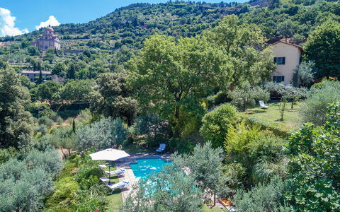 Casa del Sole 4: Vegetation, Human Settlement, Swimming Pool, Rural Area, Hill Station, Eco Hotel, Resort, Mountain Range, Estate, Mountain Village