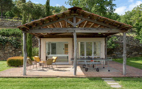 Torre Ginestre 12: Porch, Roof, Cottage, Land Lot, Home, Furniture, Garden, Door, Garden Buildings, Farmhouse