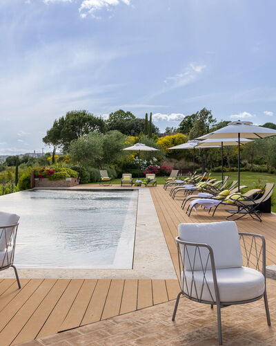 La Fonte di Santa Regina 8: Swimming Pool, Garden, Outdoor Furniture, Resort, Estate, Landscaping, Umbrella, Chair, Eco Hotel, Shade