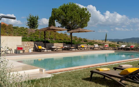 Il Poggiarellone 14: Paesaggio, Lotto, Mobili Da Esterno, Landscaping, Piantagione, Lettino, Agricoltura, Eco Hotel, Tavolo Esterno