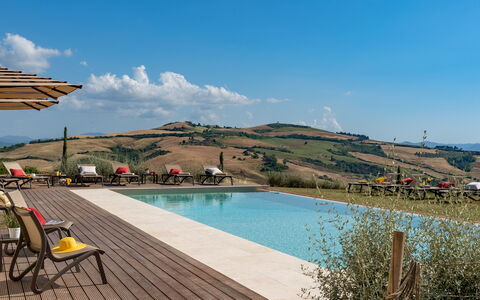 Il Poggiarellone 14: Tempo Libero, Mobili Da Esterno, Piscina, Lettino, Balcone, Resort Citta ', Eco Hotel, Villa, Hotel