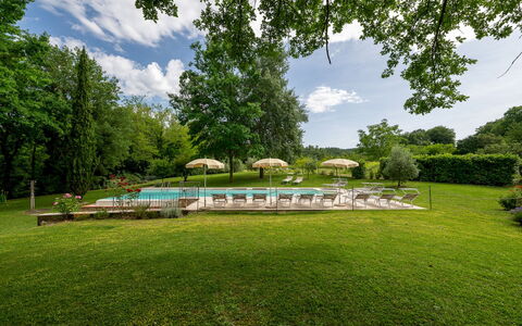 Il Molinaccio 14+2: Albero, Piscina, Giardino, Ricorrere, Mobili Da Esterno, Shade, Prato, Parco, Landscaping, Eco Hotel