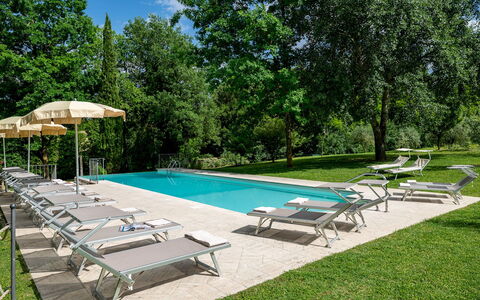 Il Molinaccio 14+2: Piscina, Mobili Da Esterno, Mobilia, Lettino, Ricorrere, Shade, Giardino, Sedia, Eco Hotel, Prato