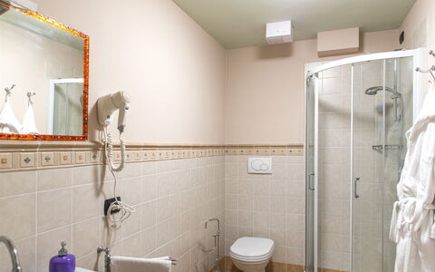 Il Vignale 18+2: Interior Design, Flooring, Floor, Plumbing Fixture, Room, Lighting, Bathroom, Plumbing, Furniture, Sink