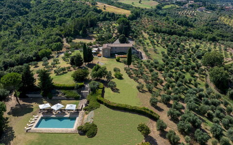Villa Panorama 14: Paesaggio, Estate, Piantagione, Landscaping, Giardino, Agriturismo, Dimora, Villa, Visione Globale