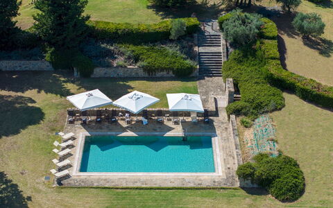 Villa Panorama 14: Piscina, Giardino, Ricorrere, Estate, Landscaping, Eco Hotel, Hacienda, Giochi D'Acqua, Prato, Villa