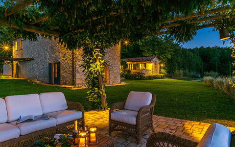 Muffato 6: Erba, Giardino, Casa, Villetta, Estate, Landscaping, Backyard, Prato, Piscina, Mobili Da Esterno