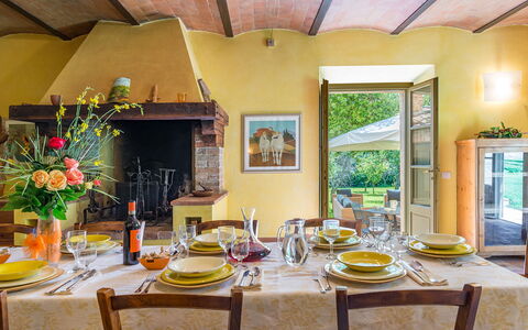San Francesco 12: Furniture, Table, Kitchen & Dining Room Table, Chair, Home, House, Dining Room, Interior Design, Room, Resort