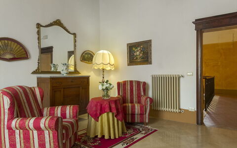 Villa Angelini 14+7: Mobilia, Interior Design, Parete, Pavimentazione, Legna, Cornice, Pavimento, Camera, Soggiorno, Illuminazione