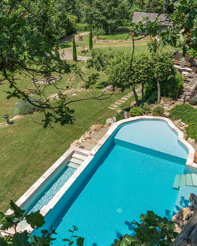 Borgo Paradiso 4+2: Swimming Pool, Garden, Leisure, Shade, Estate, Resort, Landscaping, Backyard, Water Feature, Flagstone
