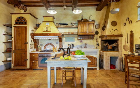 San Rocco 4: Interior Design, Furniture, Kitchen, Wood, Flooring, Ceiling, Lighting, Room, Home, Floor