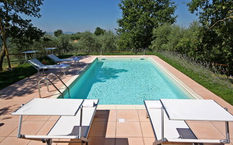 Monterzi 4: Piscina, Giardino, Mobili Da Esterno, Shade, Backyard, Ricorrere, Cortile, Landscaping, Design, Hacienda