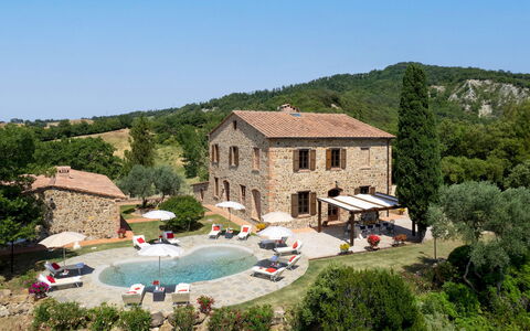 Terripi 10: Piscina, Villetta, Estate, Mobili Da Esterno, Agriturismo, Villa, Ricorrere, Backyard, Tavolo Esterno