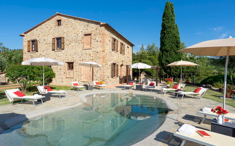 Terripi 10: Piscina, Villetta, Estate, Agriturismo, Landscaping, Villa, Resort Citta ', Ricorrere, Hacienda