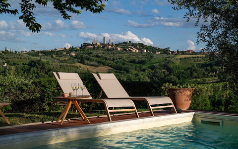 Villa Caterina 8: Furniture, Outdoor Furniture, Sunlounger, Shade, Garden, Eco Hotel, Resort, Chair, Backyard, Landscaping