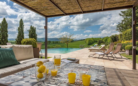 Podere Fabbrica 12: Mobilia, Mobili Da Esterno, Sedia, Tavolo, Cucina & Sala Da Pranzo Tavolo, Tavolo Esterno, Shade, Giardino, Ricorrere
