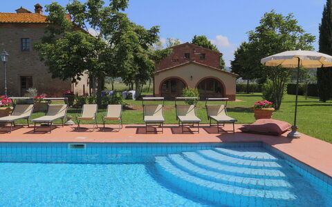 Le Caselle 26: Estate, Hacienda, Swimming Pool, Villa, Resort, Courtyard, Farmhouse, Yard, Mansion, Hotel