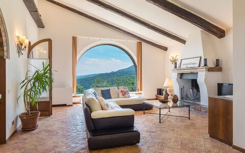 L'Alcova 8+2: Furniture, Interior Design, Flooring, Room, Ceiling, Floor, Couch, Living Room, Home, Chair