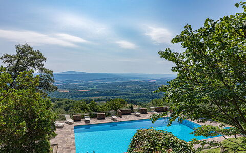 L'Alcova 8+2: Blue, Hill Station, Swimming Pool, Sunlight, Mountain Range, Eco Hotel, Ridge, Valdivian Temperate Rain Forest