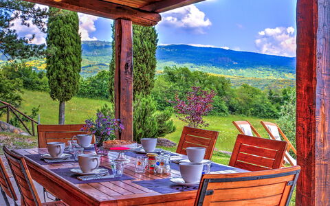 La Casa di Elsa 6: Mobilia, Tavolo, Sedia, Mobili Da Esterno, Cucina & Sala Da Pranzo Tavolo, Tavolo Esterno, Giardino, Latifoglie, Color Legno, Eco Hotel