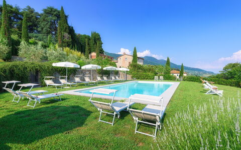 Villa Primo Sole 22: Mountainous Landforms, Hill, Mountain, Highland, Hill Station, Mountain Range, Garden, Farmhouse, Swimming Pool, Valley