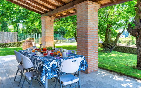 Villa Elsa 6: Mobilia, Giardino, Sedia, Shade, Prato, Backyard, Mobili Da Esterno, Eco Hotel, Estate, Cortile