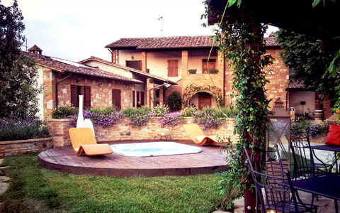 Casale Bella Vita 8+4: Architettura, Ricorrere, Piscina, Giardino, Hacienda, Backyard, Estate, Eco Hotel, Cortile, Villetta