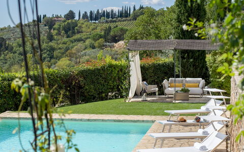 Poggio Novoli 6: Piscina, Mobili Da Esterno, Ricorrere, Lettino, Tempo Libero, Giardino, Eco Hotel, Shade, Sedia A Sdraio, Landscaping