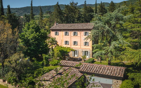 Villa Metelliano 10: Albero, Costruzione, Finestra, Casa, Arbusto, Casa, Tetto, Area Rurale, Estate, Villetta