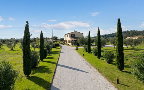 La Buganvilla 14: Cielo, Erba, Arbusto, Lotto, Plain, Prato, Landscaping, Piantagione