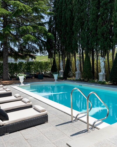 Villa Irma 10: Swimming Pool, Outdoor Furniture, Resort, Leisure, Composite Material, Shade, Eco Hotel, Water Feature, Garden, Landscaping