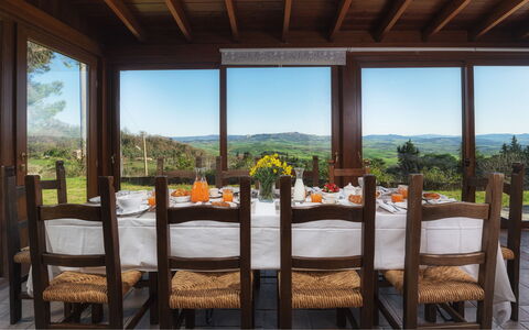 Podere Il Chiesino 8+2: Mobilia, Interior Design, Legna, Tavolo, Sedia, Cucina & Sala Da Pranzo Tavolo, Camera, Soffitto, Sala Da Pranzo, Eco Hotel
